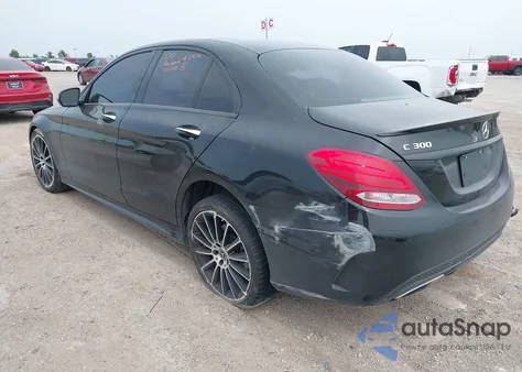2018 Mercedes-Benz C 300 4Matic from USA, damaged, VIN WDDWF4KB7JR378155